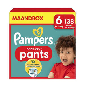 Maat 6 maandbox - 138 luierbroekjes - 14kg-19kg