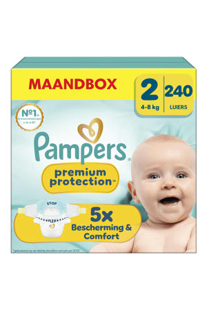 Maat 2 maandbox - 240 luiers - 4kg - 8kg
