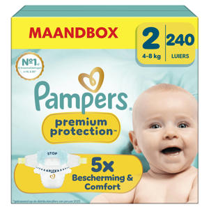 Maat 2 maandbox - 240 luiers - 4kg - 8kg