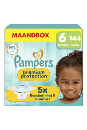 Maat 6 maandbox - 144 luiers - 13kg-18kg