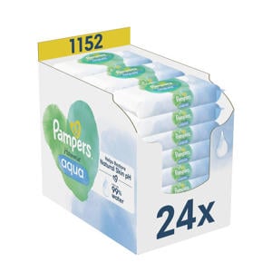 Aqua babydoekjes - 24 x 48 stuks