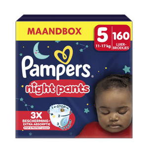 Night Pants Maat 5 maandbox - 160 luierbroekjes - 12kg-17kg