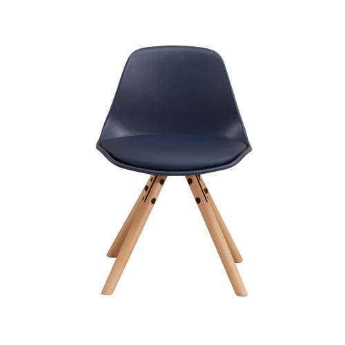 Wehkamp Home kinderstoel Woody Blauw | Stoel van