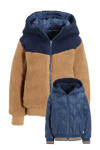 Bruin/blauw