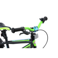 thumbnail: BikeStar Urban Jungle kinderfiets 18 inch zwart /groen