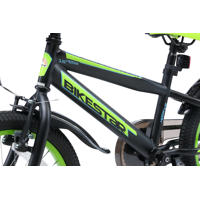 thumbnail: BikeStar Urban Jungle kinderfiets 18 inch zwart /groen