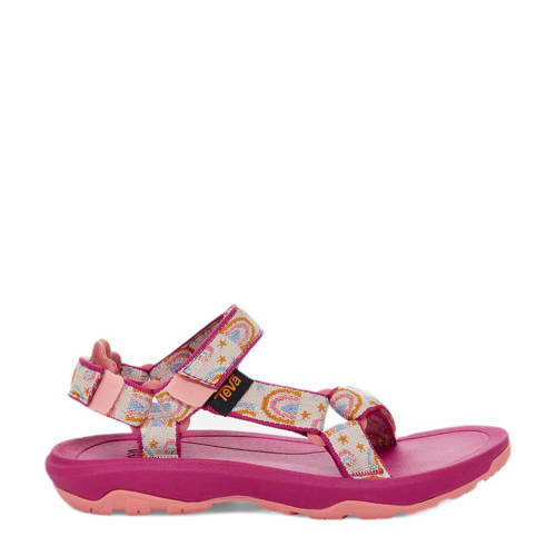 Teva Hurricane XLT 2 sandalen roze Meisjes Textiel Meerkleurig