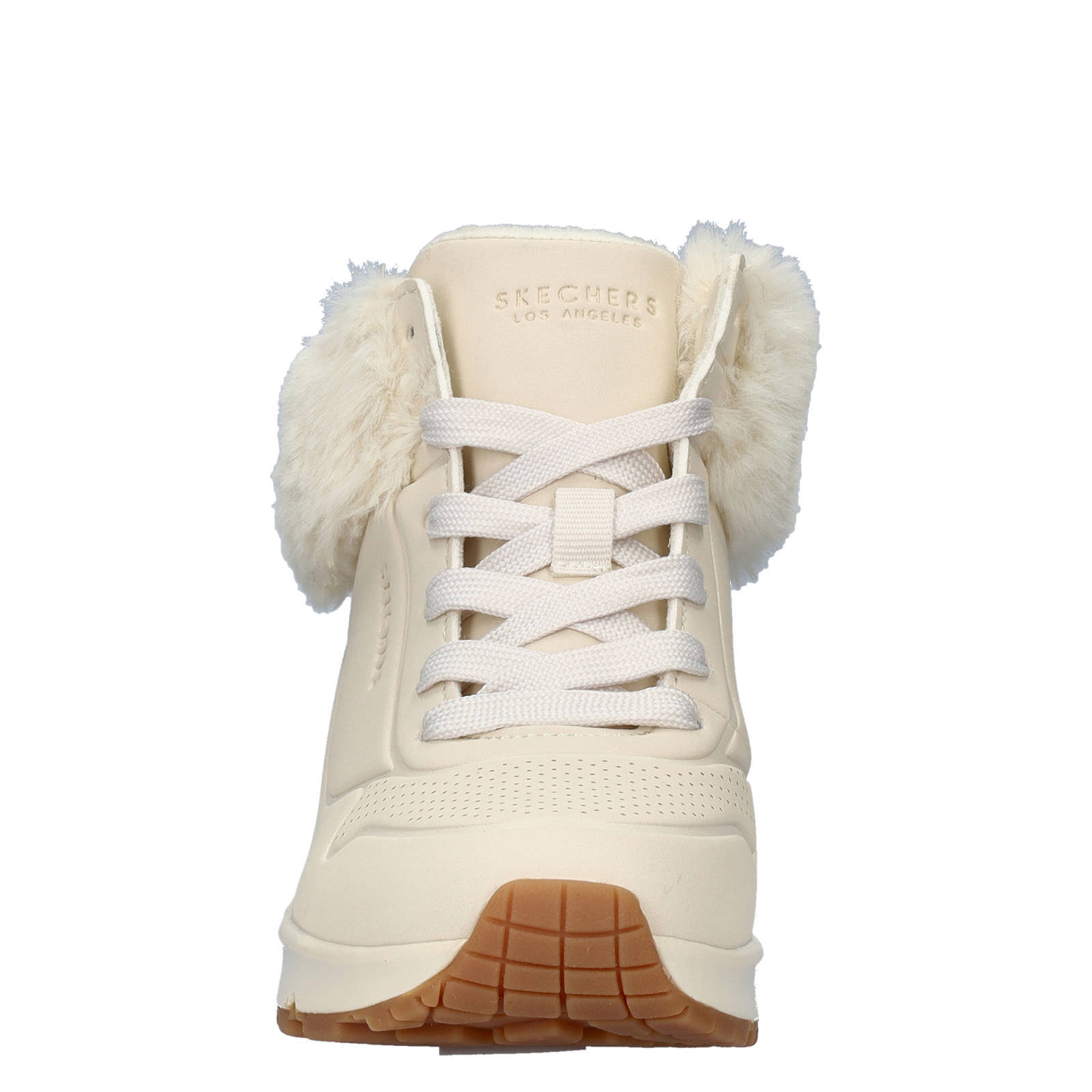 Skechers Uno Fall Air gevoerde sneakers ecru | kleertjes.com