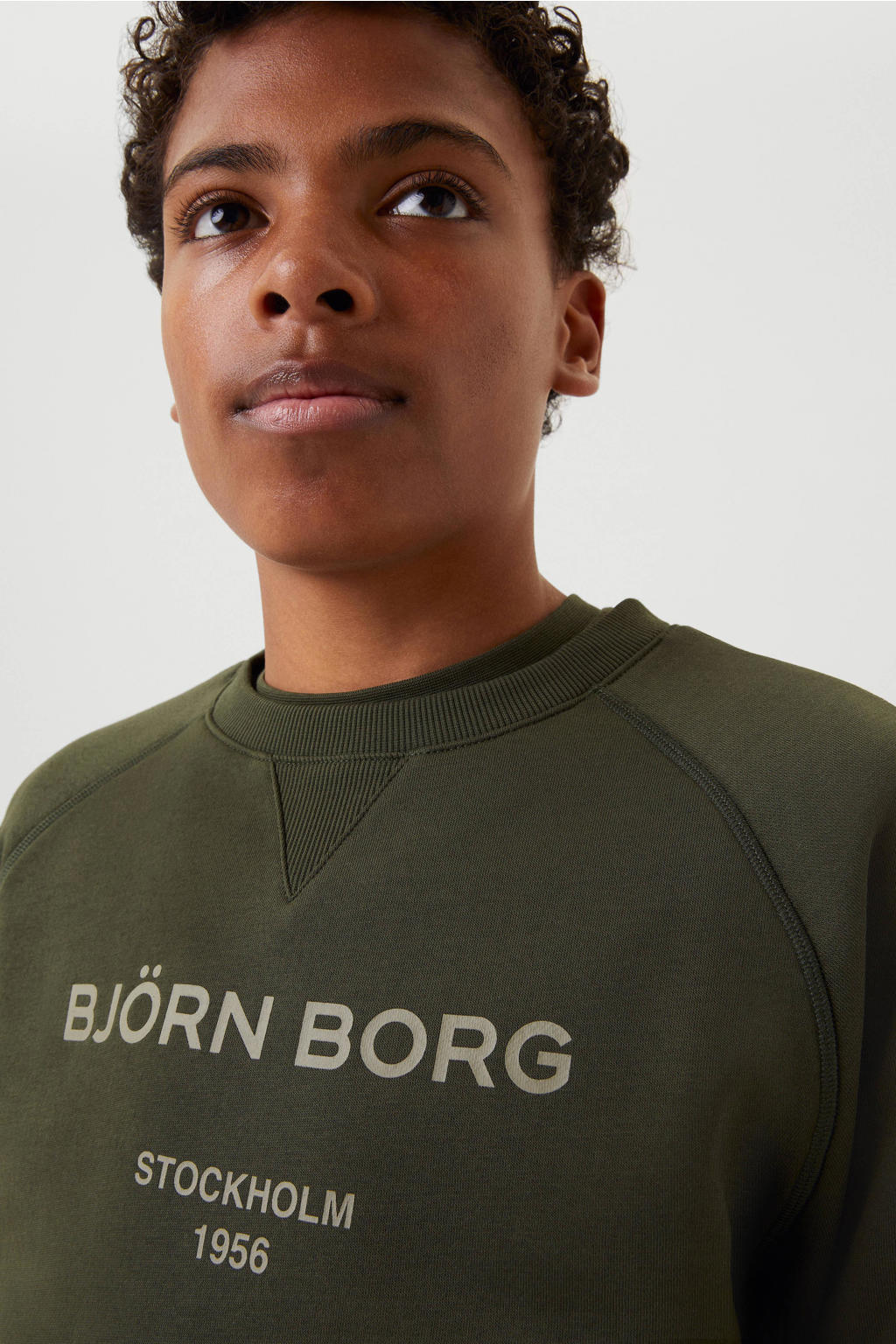 Björn sweater donkergroen