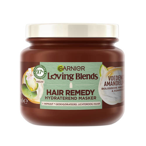 Garnier Loving Blends Voedende A delmelk haarmasker 340 ml 6 stuks voordeelverpakking