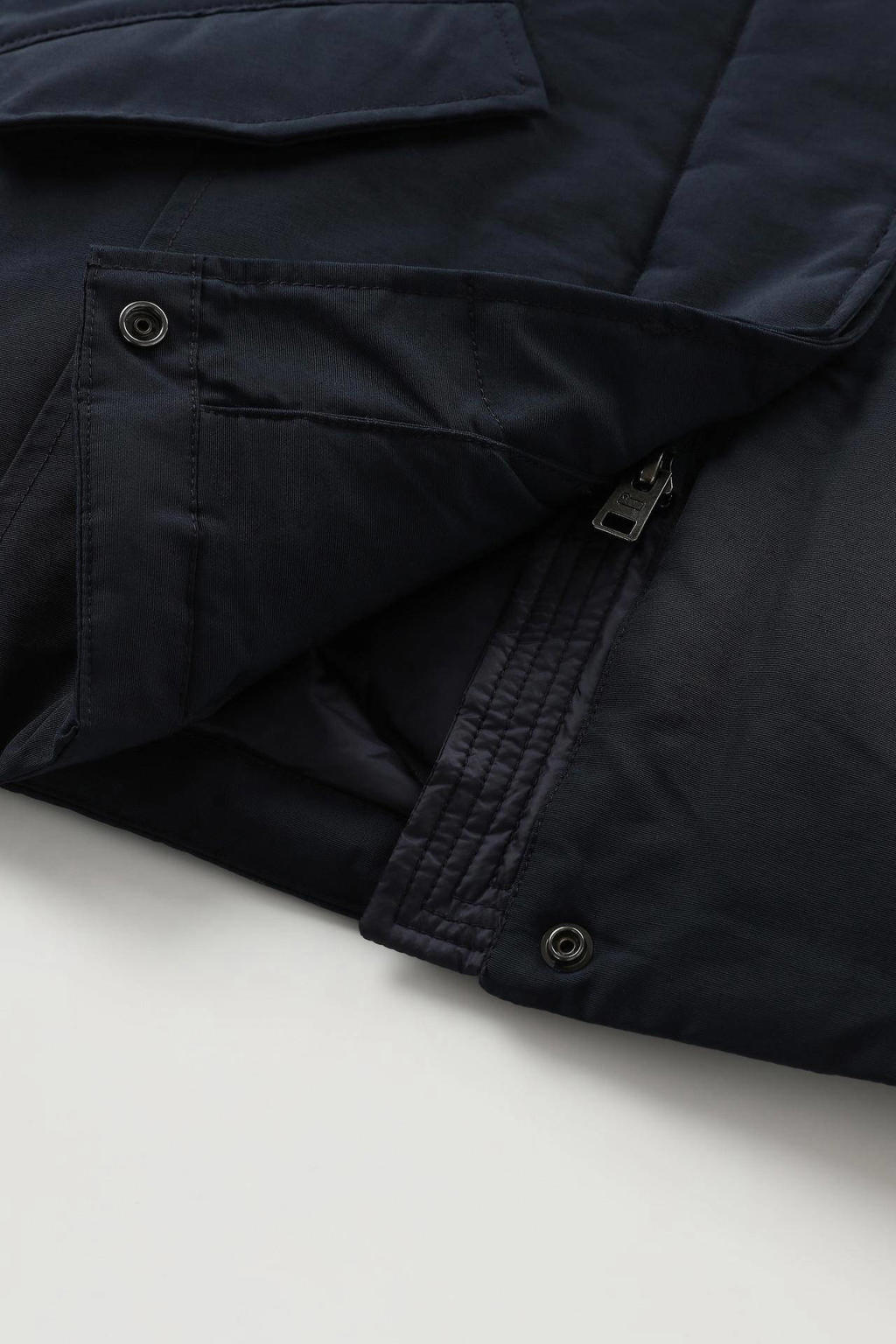 Woolrich gewatteerde winterjas ARCTIC donkerblauw