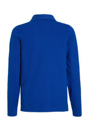 thumbnail: anytime piqué longsleeve polo blauw