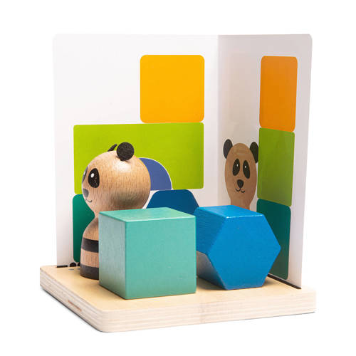 BS Toys Panda's Puzzel Educatief speelgoed | Educatief speelgoed van