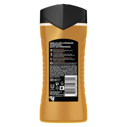 Axe Fine Fragrance Collection Copper Santal douchegel 6 x 300 ml