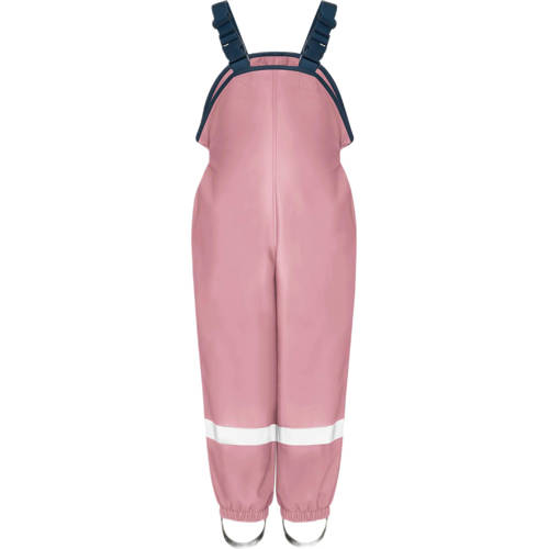 Playshoes meisjes broek roze Regenbroek Effen 80