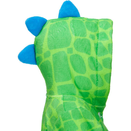 Playshoes dino badstof badjas groen Jongens Polyester Capuchon All over print 86 92