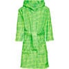 Playshoes dino badstof badjas groen