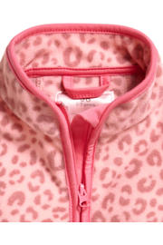 thumbnail: Playshoes fleece bodywarmer met all over print roze
