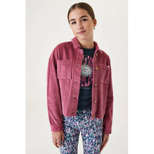Garcia jasje oud roze Meisjes Corduroy (duurzaam) Klassieke kraag 