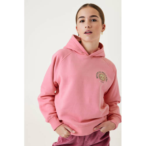 Garcia hoodie met backprint roze Sweater Backprint 