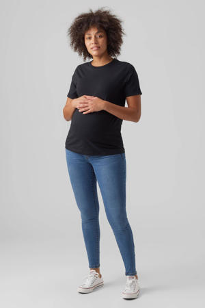 skinny zwangerschapsjeans VMMTANYA medium blue denim