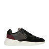 Nubikk sneakers zwart/donkerrood