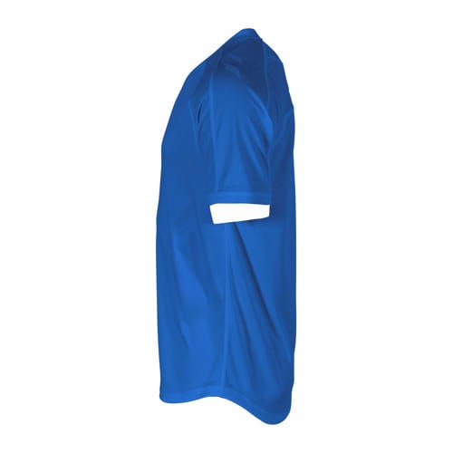 Hummel junior voetbalshirt blauw Sport t-shirt Jongens Meisjes Polyester Ronde hals 140