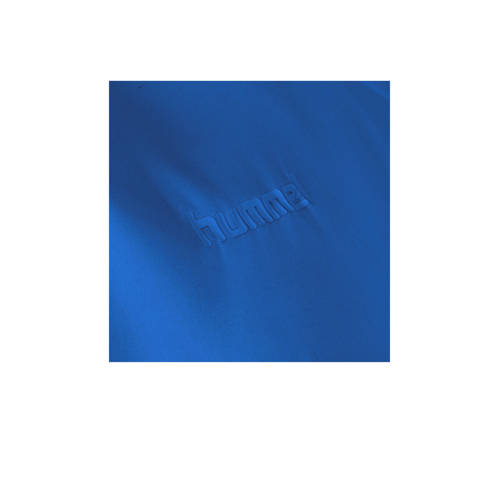 Hummel junior voetbalshirt blauw Sport t-shirt Polyester Ronde hals 140