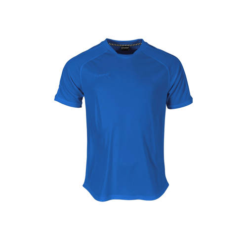 hummel junior voetbalshirt blauw Sport t-shirt Jongens/Meisjes Polyester Ronde hals