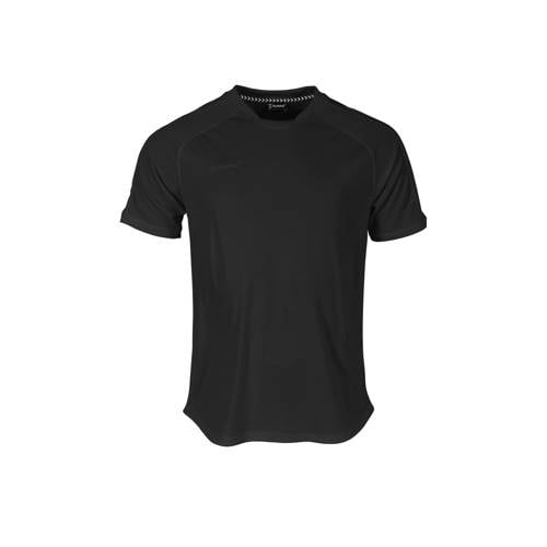 hummel junior voetbalshirt zwart Sport t-shirt Jongens/Meisjes Polyester Ronde hals - 116