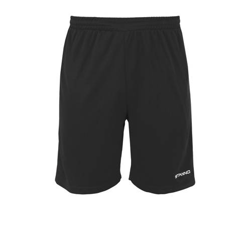 Stanno Senior voetbalshort zwart Sportbroek Jongens/Meisjes Gerecycled polyester