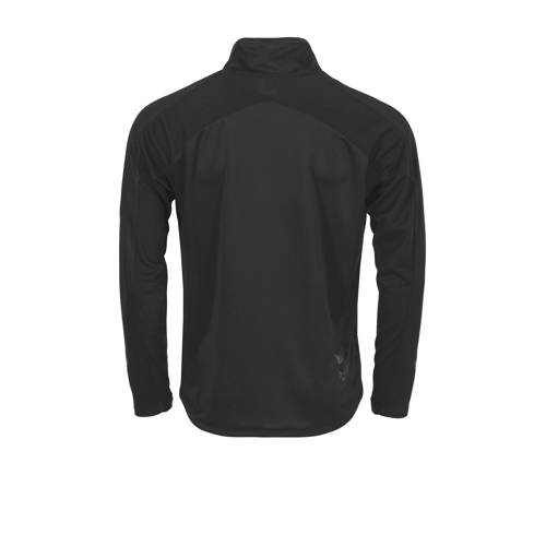 Hummel junior voetbalshirt zwart Sport t-shirt Polyester Opstaande kraag 116
