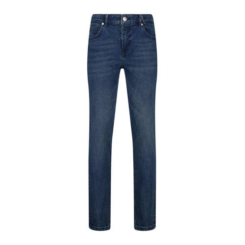 America Today slim fit jeans medium blue denim Blauw Jongens Stretchdenim 
