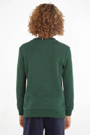 thumbnail: Tommy Hilfiger longsleeve met borduursels collegiate green