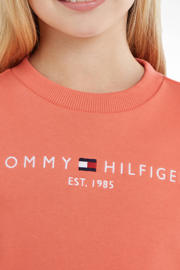 thumbnail: Tommy Hilfiger sweater U ESSENTIAL met logo perzik