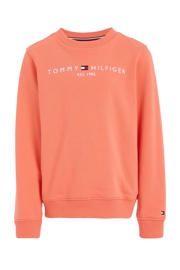 thumbnail: Tommy Hilfiger sweater U ESSENTIAL met logo perzik