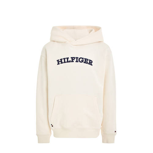 Tommy Hilfiger hoodie HILFIGER ARCHED met logo offwhite Sweater Wit Logo 