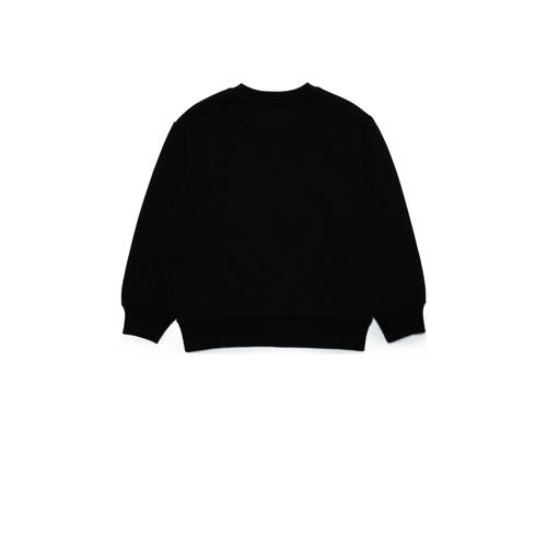 Diesel sweater met printopdruk zwart Printopdruk 140