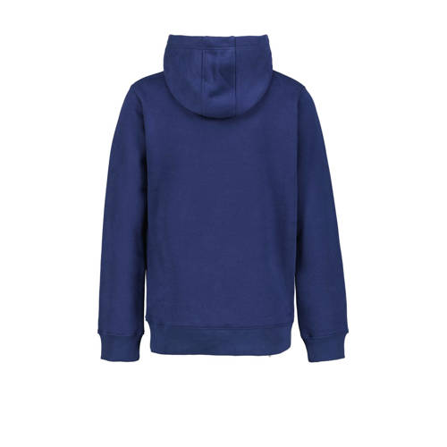 Garcia hoodie met printopdruk blauw Sweater Printopdruk 128 134