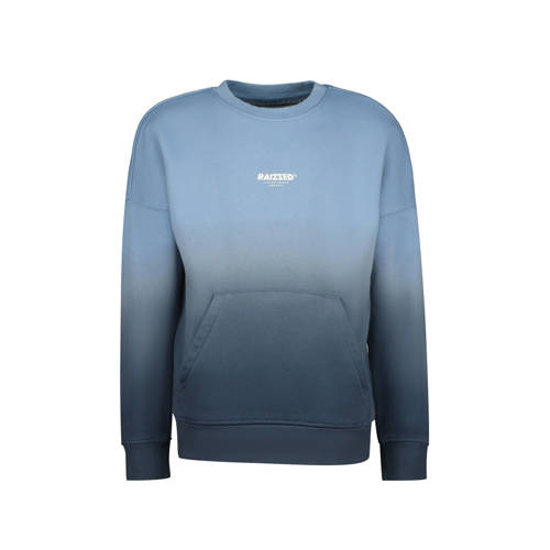 Raizzed sweater Veyron met tekst blauw Tekst - 104
