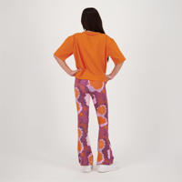 thumbnail: Raizzed flared broek Sura met all over print roze/oranje