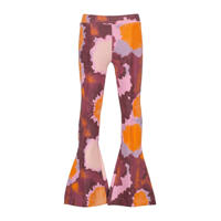 thumbnail: Raizzed flared broek Sura met all over print roze/oranje