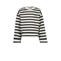 thumbnail: Raizzed gestreepte longsleeve Kiki zwart/wit