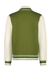 thumbnail: Raizzed baseballvest Quirine armygroen/offwhite