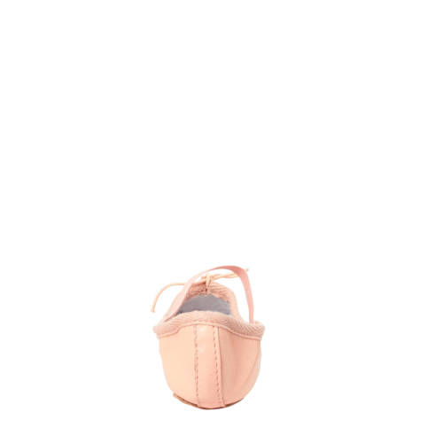 Papillon leren balletschoenen roze Meisjes Leer Effen