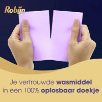 thumbnail: Robijn Classics wasmiddeldoekjes Black Velvet - 4 x 16 wasstrips - 64 wasbeurten