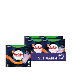 wasmiddeldoekjes Black Velvet - 4 x 16 wasstrips - 64 wasbeurten