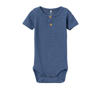 NAME IT BABY romper NBMKAB met katoen blauw