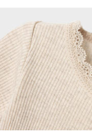 thumbnail: NAME IT BABY romper NBFKAB met katoen beige