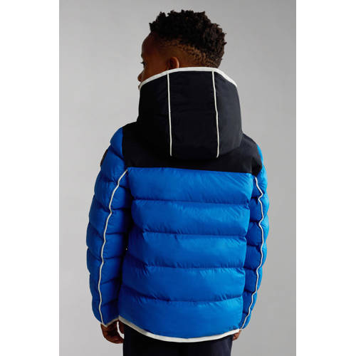 Napapijri gewatteerde winterjas K A-VOSTOK hardblauw donkerblauw Jongens Polyamide Capuchon 152